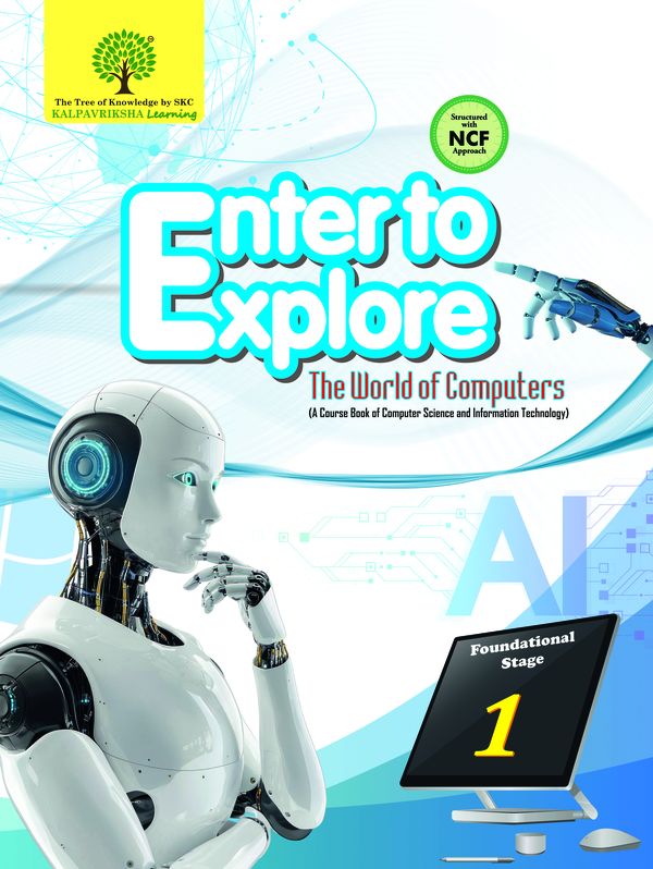 Enter to Explorer for Class 1 (Computer) Textbook Cover